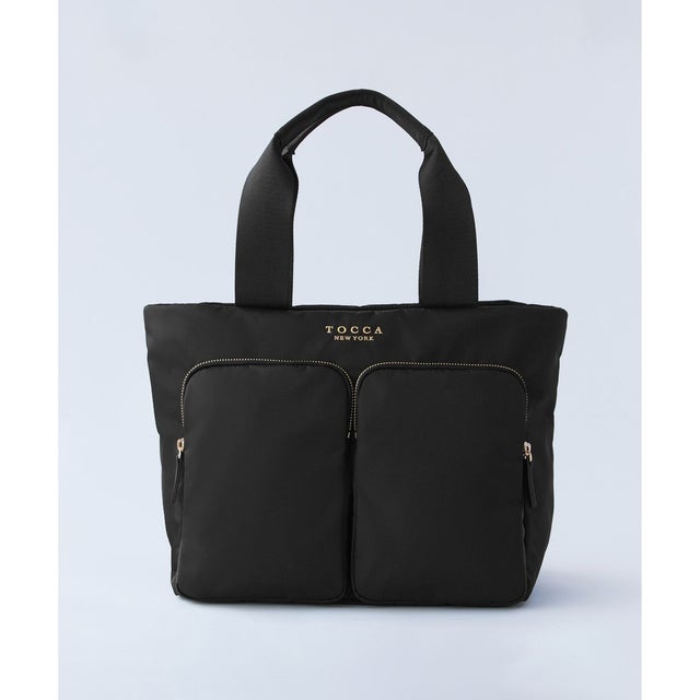 【A4サイズ対応】VIA METORO NYLON BAG ナイロンバッグ （ブラック系）