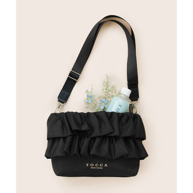 FRILL POCHETTE ポシェット （ブラック系）