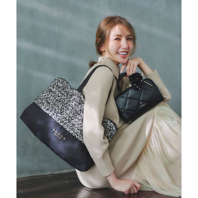 【A4サイズ対応・一部カラー撥水】DEAR EMILY BAG サブバッグ （ブラック系5）