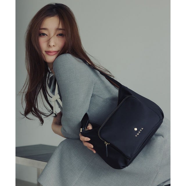 【撥水】OPENING SENSE NYLONBAG ショルダーバッグ （ブラック系）