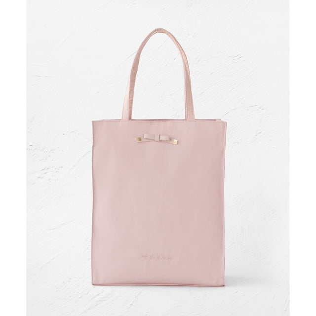 【A4サイズ対応】TINY RIBBON SUBBAG サブバッグ （ピンク系）