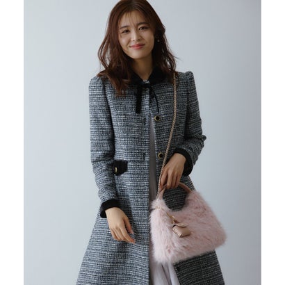 WAFFLE FUR BAG 2WAYファーバッグ （ピンク系）｜詳細画像