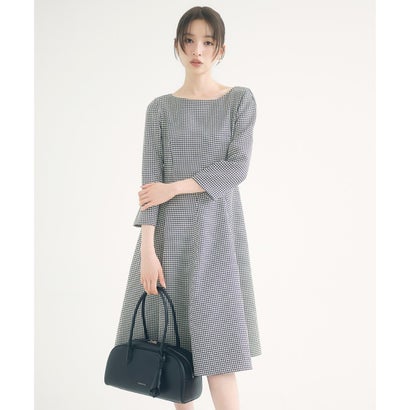 【岡崎紗絵さん着用】BUD OF LILY SLIM BOSTON BAG ボストンバッグ （ブラック系）｜詳細画像