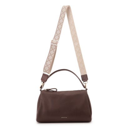 【岡崎紗絵さん着用】TRAPEZIUM 2WAY SHOULDER BAG ショルダーバッグ （ベージュ系）｜詳細画像