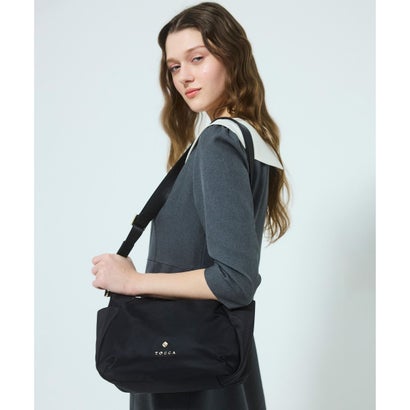 TOCCA 【新色登場・大人百花掲載】PIECE OF CRESCENT NYLONBAG バッグ （[新色]ブラウン系）｜詳細画像