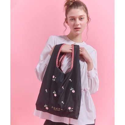 TOCCA 【新色入荷・A4サイズ対応・一部カラー撥水】BOUQUET DE REVE ECO BAG エコバッグ （[新色]ブラウン系）｜詳細画像