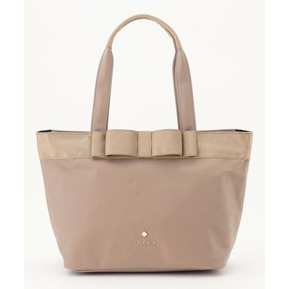 TOCCA 【新色登場・A4サイズ対応】RIBBON BRICK A4TOTE トートバッグ （[新色]ブラウン系）｜詳細画像