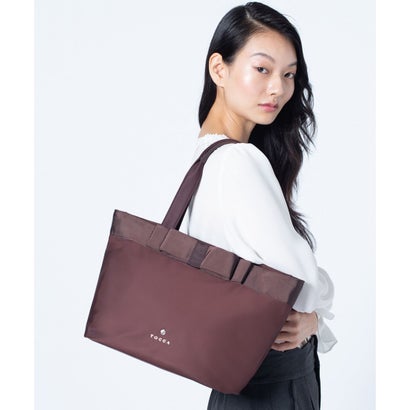 TOCCA 【新色登場・A4サイズ対応】RIBBON BRICK A4TOTE トートバッグ （[新色]ブラウン系）｜詳細画像