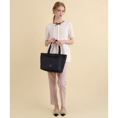 TOCCA 【新色登場・A4サイズ対応】RIBBON BRICK A4TOTE トートバッグ （[新色]ブラウン系）｜詳細画像