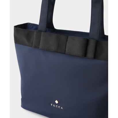 TOCCA 【新色登場・A4サイズ対応】RIBBON BRICK A4TOTE トートバッグ （[新色]ブラウン系）｜詳細画像