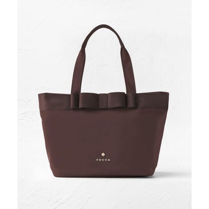 TOCCA 【新色登場・A4サイズ対応】RIBBON BRICK A4TOTE トートバッグ （[新色]ブラウン系）｜詳細画像