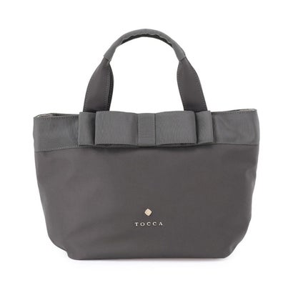 TOCCA 【新色登場・大人百花掲載】RIBBON BRICK TOTE M トートバッグ M （[新色]ブラウン系）｜詳細画像