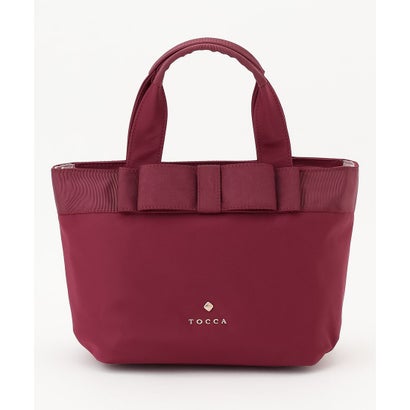 TOCCA 【新色登場・大人百花掲載】RIBBON BRICK TOTE M トートバッグ M （[新色]ブラウン系）｜詳細画像
