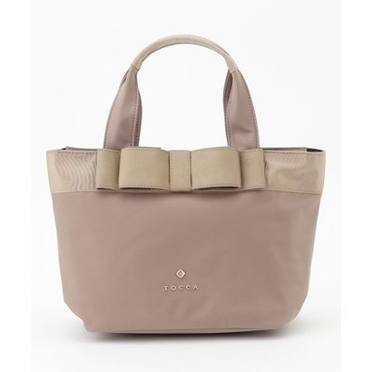TOCCA 【新色登場・大人百花掲載】RIBBON BRICK TOTE M トートバッグ M （[新色]ブラウン系）｜詳細画像