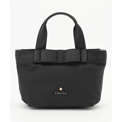 TOCCA 【新色登場・大人百花掲載】RIBBON BRICK TOTE M トートバッグ M （[新色]ブラウン系）｜詳細画像