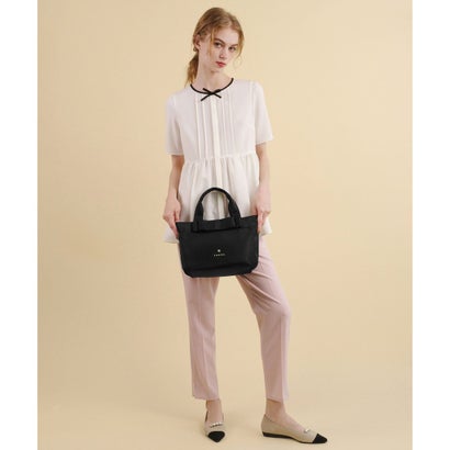 TOCCA 【新色登場・大人百花掲載】RIBBON BRICK TOTE M トートバッグ M （[新色]ブラウン系）｜詳細画像