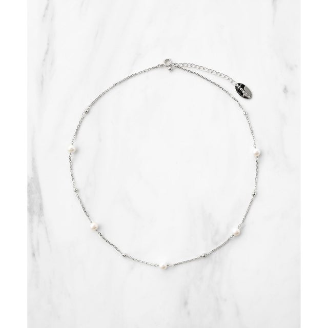 WALTZ PEARL NECKLACE ネックレス （シルバー系）