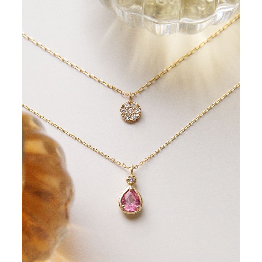 TOCCA 【WEB限定】DAHLIA DIAMOND NECKLACE ダイヤモンド ネックレス 