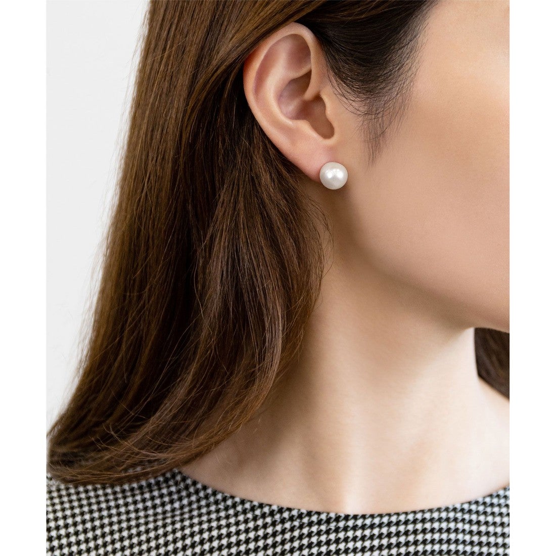 TOCCA 【WEB限定】NUANCE PEARL PIERCED EARRINGS M K18淡水パール 