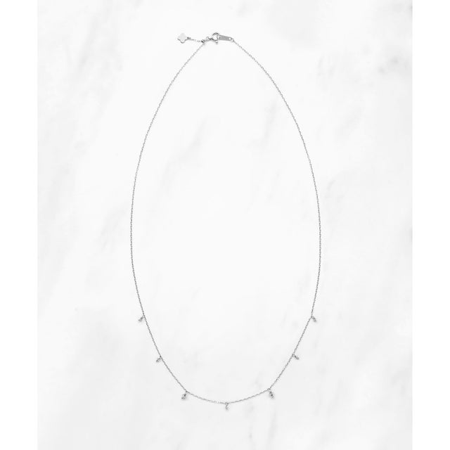 【WEB限定】SEEDS NECKLACE K10ホワイトゴールド ネックレス （ホワイトゴールド系）
