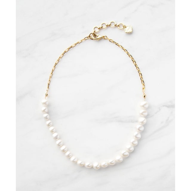 
                    BAROQUE PEARL NECKLACE ネックレス （ゴールド系）
