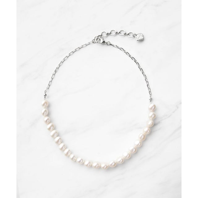 BAROQUE PEARL NECKLACE ネックレス （シルバー系）