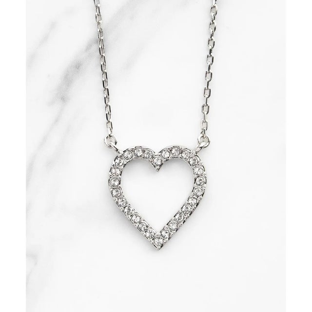 WISH IN HEART NECKLACE ネックレス （シルバー系）