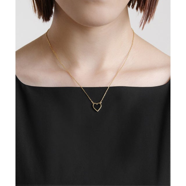 WITH HEART NECKLACE ネックレス （ブラック系）