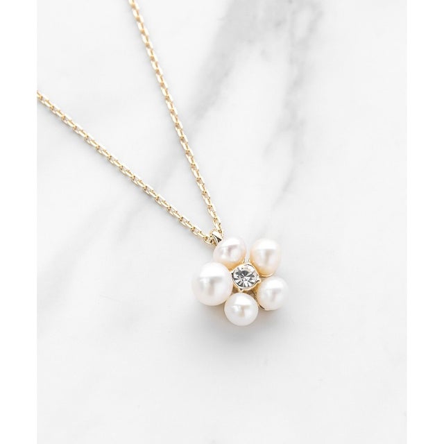 PEARL GARDEN NECKLACE ネックレス （ゴールド系）