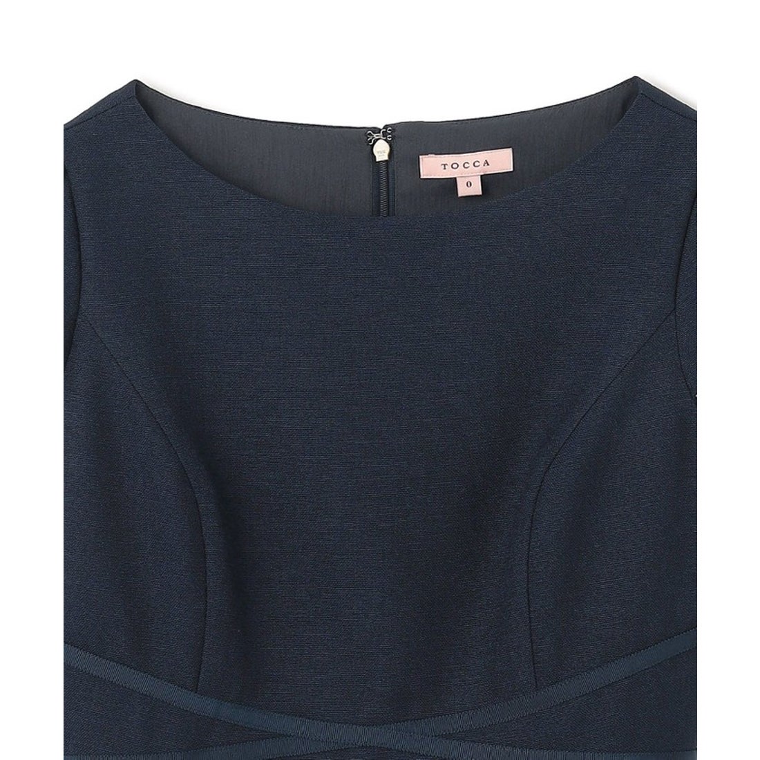 トッカ TOCCA 【消臭・洗える！】SUMMER LUCE ドレス （ネイビー系