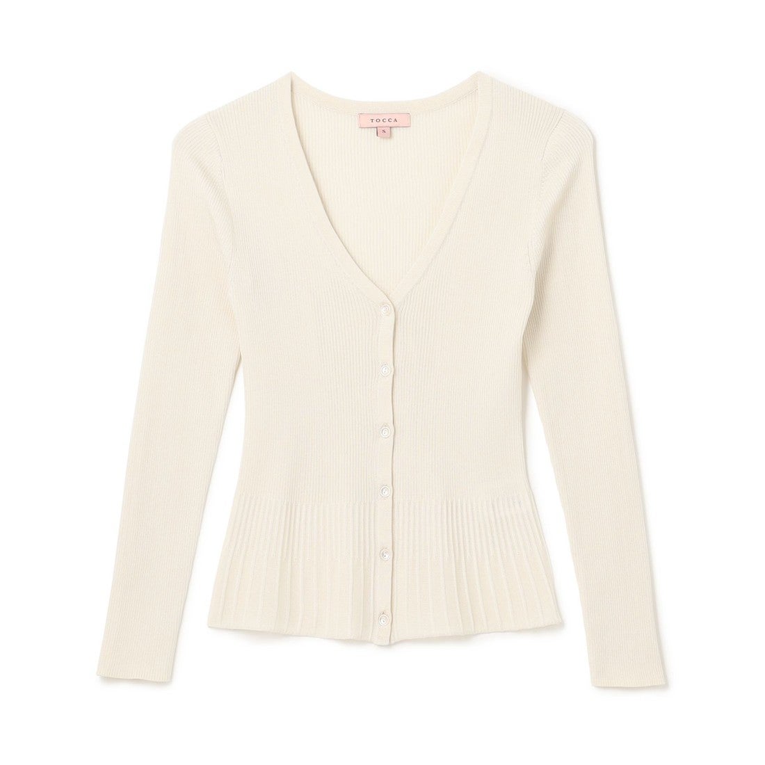 TOCCA 【洗える！】AJISAI CARDIGAN カーディガン （ラベンダー系