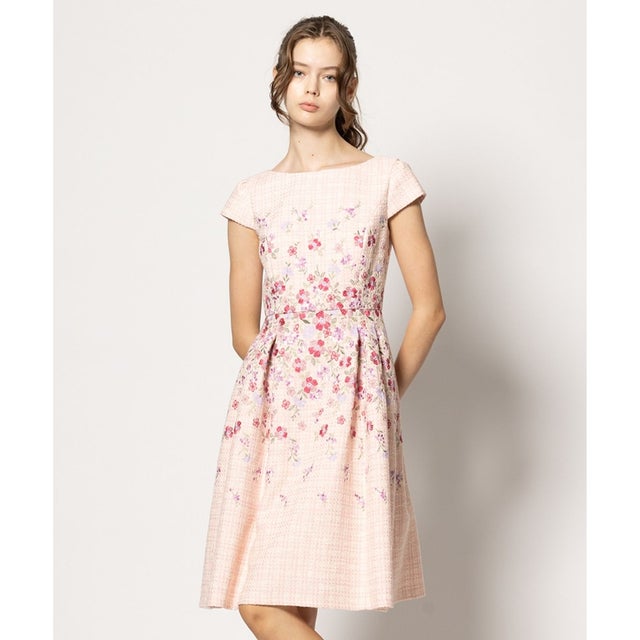 【キャンセル分販売！洗える！】MOSS ROSE WORLD ドレス （ピンク系）