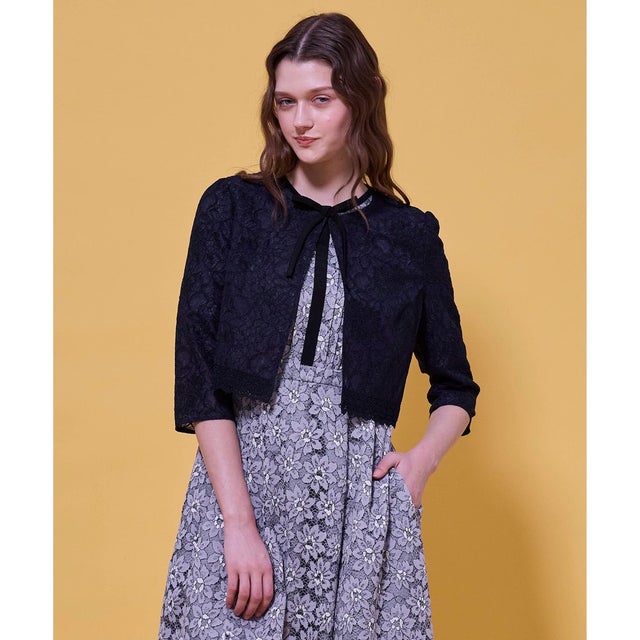 LACE MEADOW BOLERO ボレロ （ネイビー系）