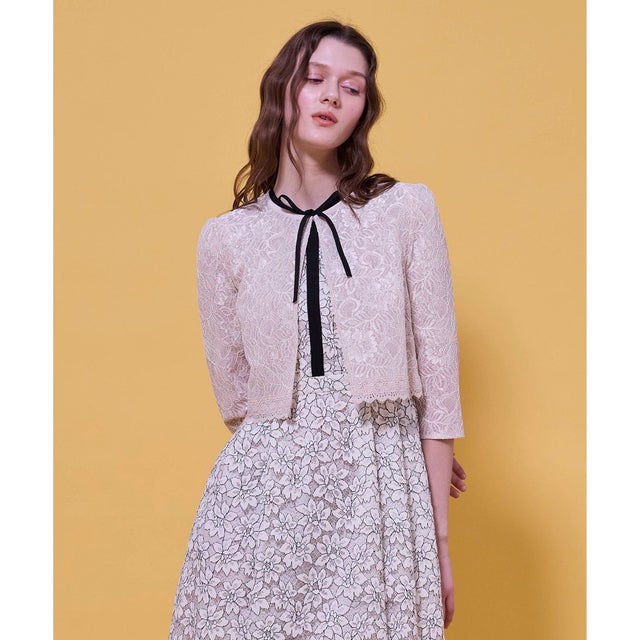 LACE MEADOW BOLERO ボレロ （ピンク系）