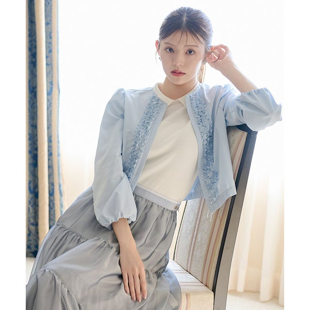 HONEYCOMB MESH KNIT ニットトップス （アイボリー系）