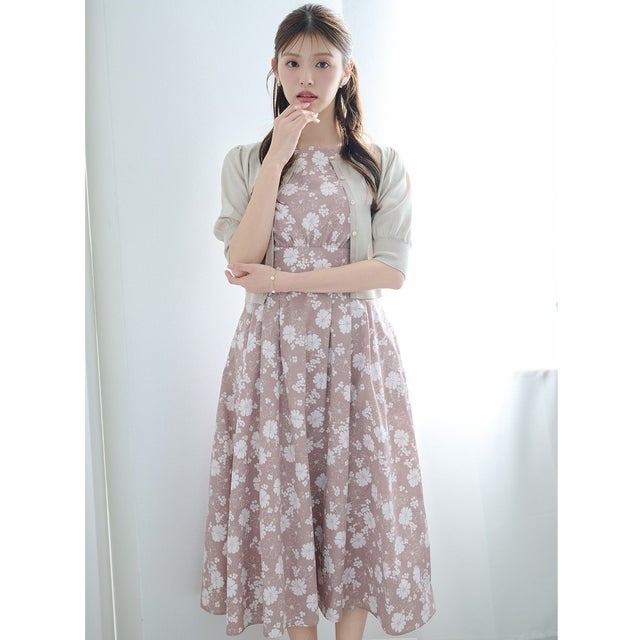 SHASTA DAISY ドレス （ブラウン系5）