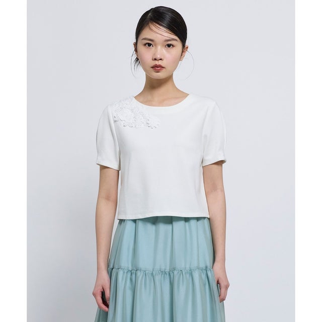 LITTLE BOUQUET Tシャツ （ホワイト系）