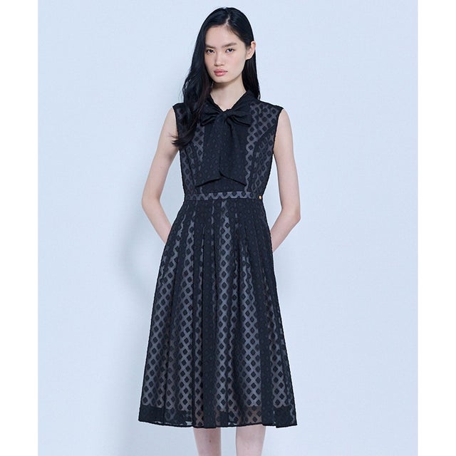 SQUARE VEIL DRESS ドレス （ブラック系5）