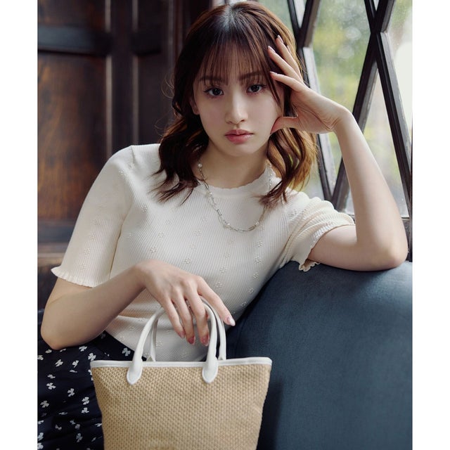【星風まどかコラボ】STELLA BREEZE KNIT プルオーバー （アイボリー系）
