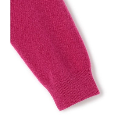 【高垣麗子さん着用】RIBBON BIJOUX CASHMERE カシミヤ カーディガン （アイボリー系）｜詳細画像