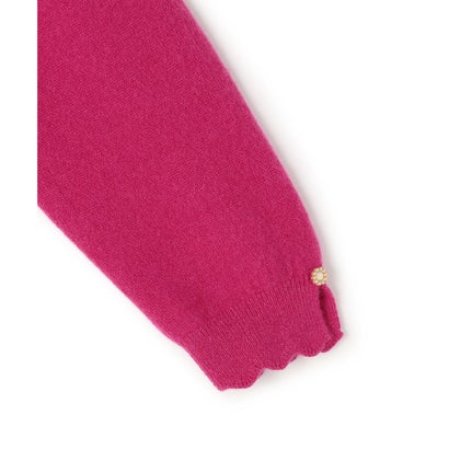 TOCCA 【高垣麗子さん着用】RIBBON BIJOUX CASHMERE カシミヤ プルオーバー （ライラック系）｜詳細画像