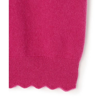 TOCCA 【高垣麗子さん着用】RIBBON BIJOUX CASHMERE カシミヤ プルオーバー （ライラック系）｜詳細画像