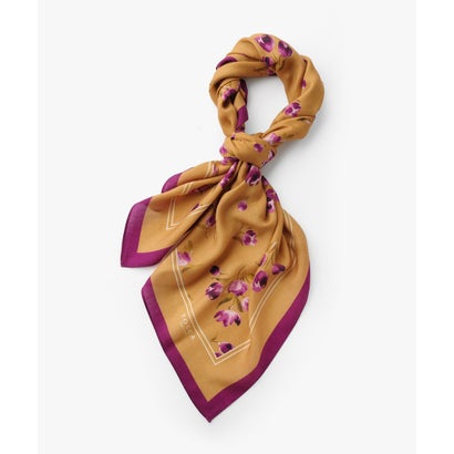 TULIP ASH WOOLSILK STOLE ストール （ブラック系5）｜詳細画像