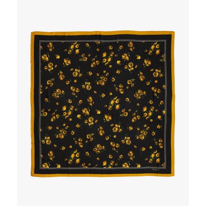 TULIP ASH WOOLSILK STOLE ストール （ブラック系5）｜詳細画像
