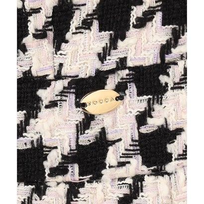 PINK HOUNDTOOTH ドレス （ブラック系）｜詳細画像