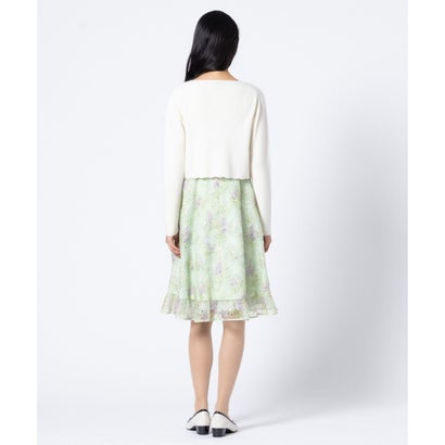 TOCCA RIBBON BIJOUX CASHMERE ボレロ （ブラウン系）｜詳細画像