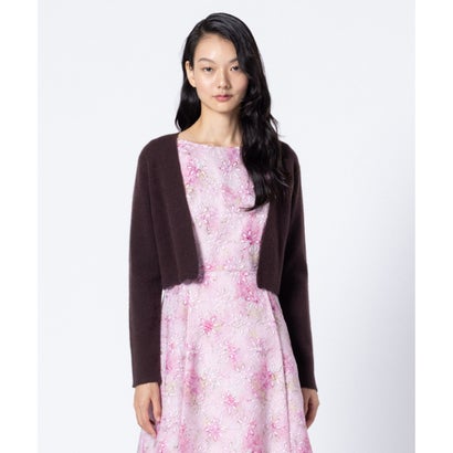 TOCCA RIBBON BIJOUX CASHMERE ボレロ （ワイン系）｜詳細画像