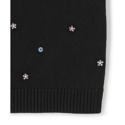 TOCCA DRAGEES KNIT ビジューカーディガン （ブラック系）｜詳細画像