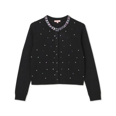 TOCCA DRAGEES KNIT ビジューカーディガン （アイボリー系）｜詳細画像