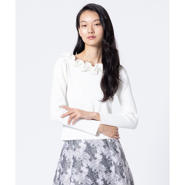 CHOUCHOU CREAM KNIT ニット （アイボリー系）